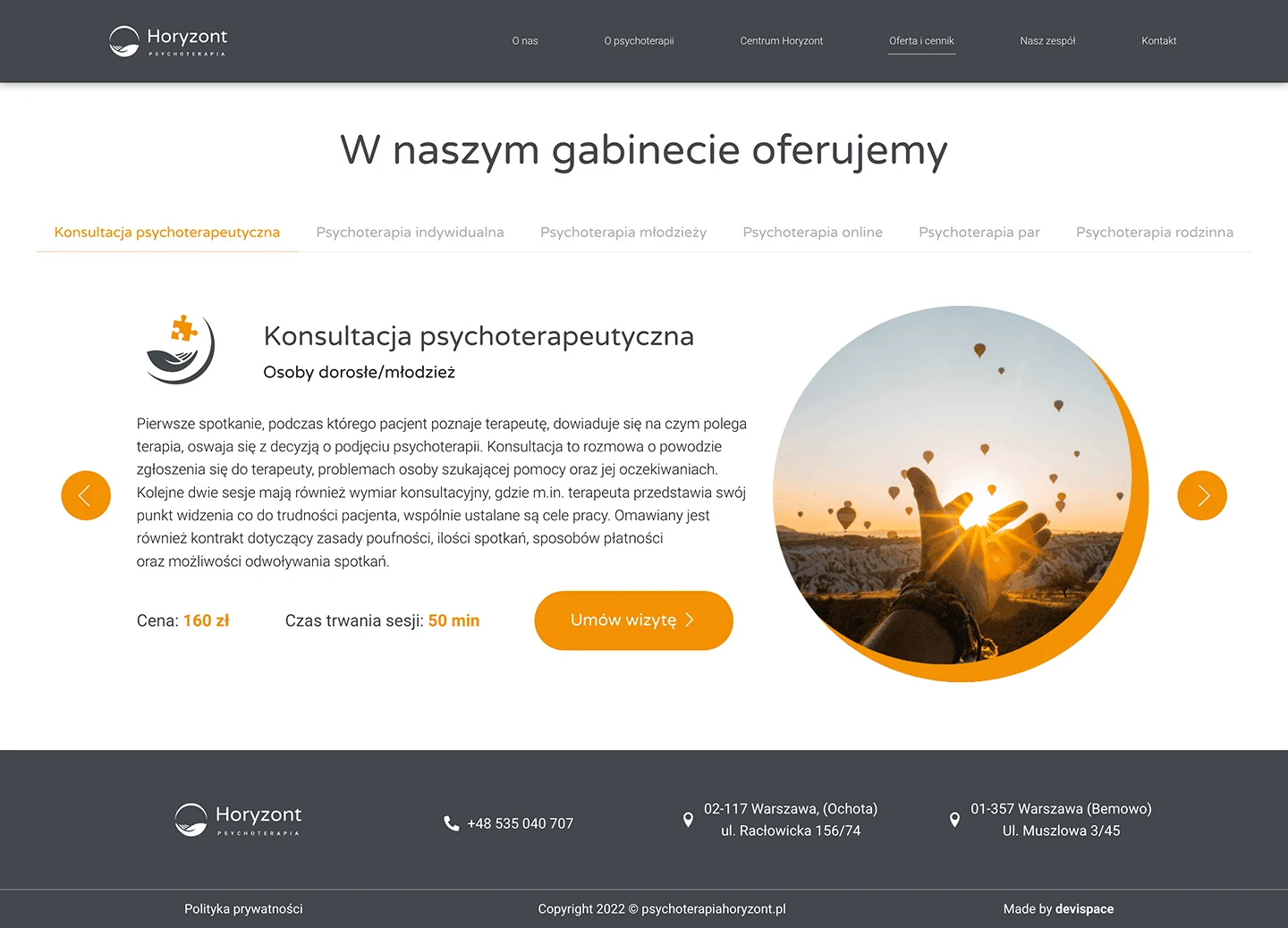 Psychoterapia Horyzont